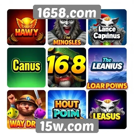 Análise de jogos disponíveis em 1658.com